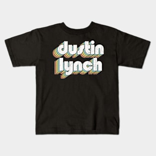 Dustin Lynch / Rainbow Vintage Kids T-Shirt